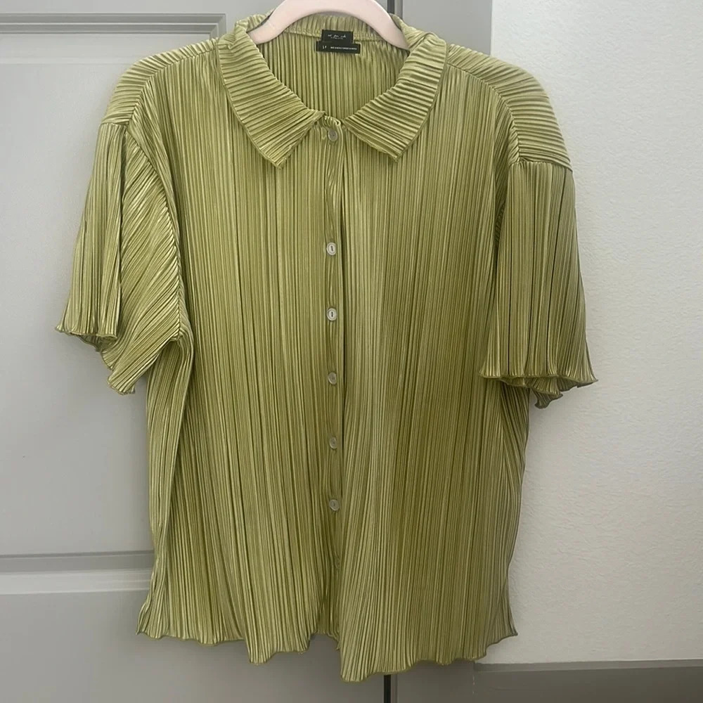 Out From Under Plisse Top